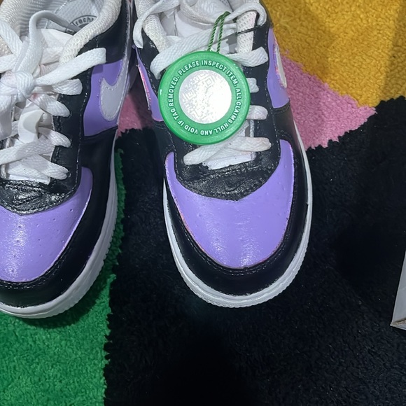 Brand new shoes for kids custom made purple and lilac size 9c - Picture 9 of 9